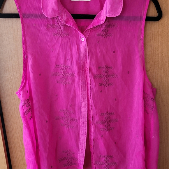 Hollister button-down shirt blouse - Picture 2 of 4